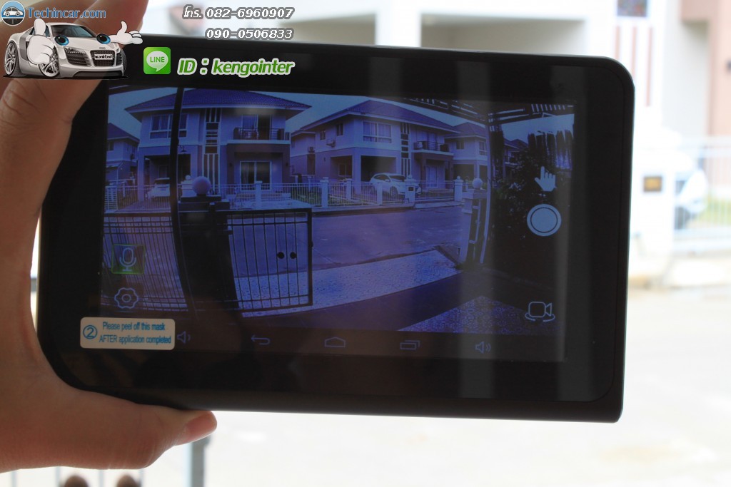 GPS Navi Android + DVR cam + AV + Rear view camera