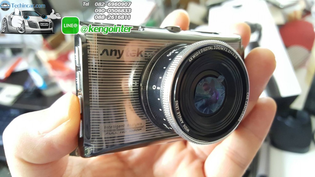 กล้องติดรถยนต์ แบบชัดๆ Anytek X6 ของแท้ ราคาถูก
