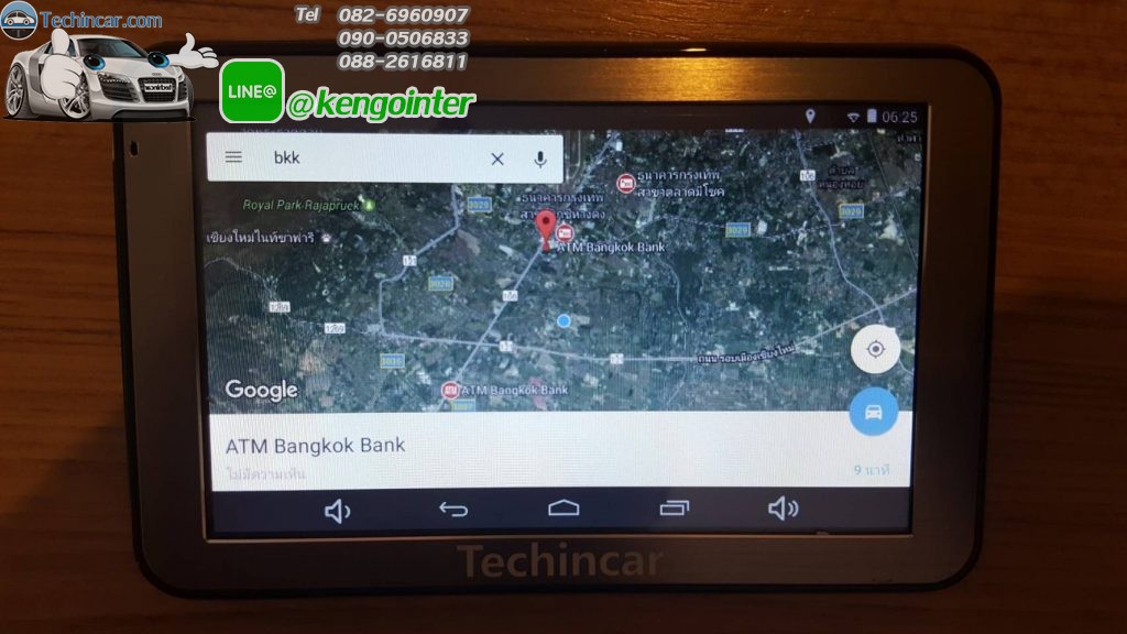 GPSNavigator นำทาง M515 จอ 5.0 incs ระบบ Android Wifi AV-IN Bluetooth13