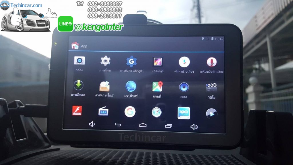 GPSNavigator นำทาง M515 จอ 5.0 incs ระบบ Android Wifi AV-IN Bluetooth14