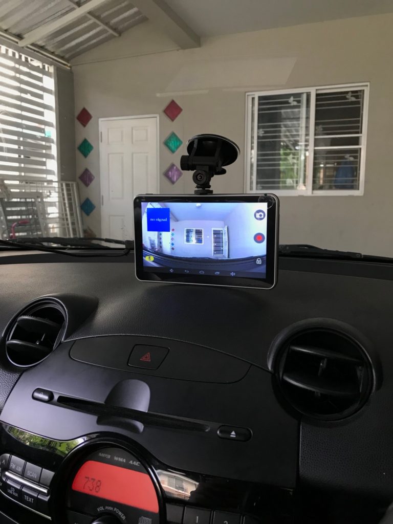 GPS M515 S มีกล้องบันทึกด้านหน้า + หลัง ขนาดจอ 7.0 นิ้ว นำทาง Andorid in car wifi AV-IN Bluetooth
